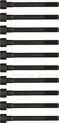 Cilindru galvas skrūvju komplekts