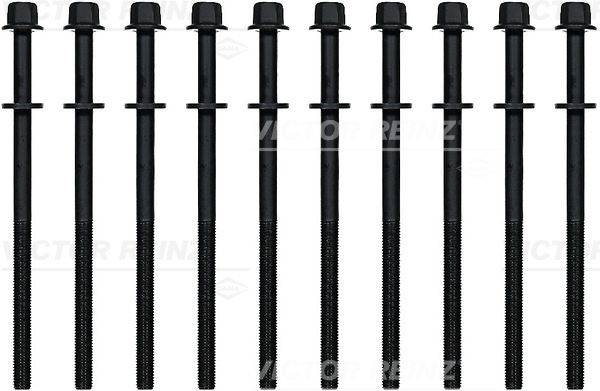 Cilindru galvas skrūvju komplekts