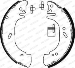 Bremžu loku komplekts