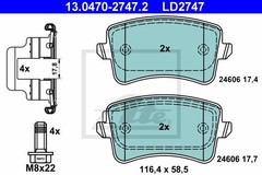 Bremžu kluči 13.0470-2747.2