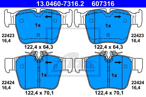 Bremžu kluči 13.0460-7316.2