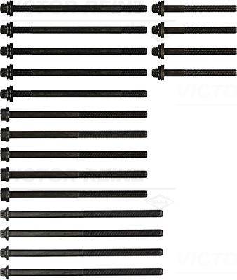 Cilindru galvas skrūvju komplekts