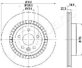 Bremžu disks DP-0325