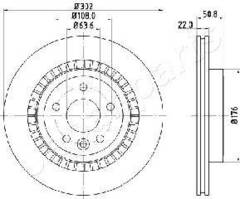 Bremžu disks DP-0325