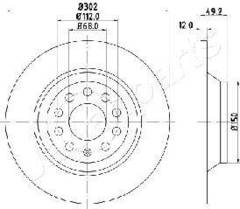 Bremžu disks DP-0915