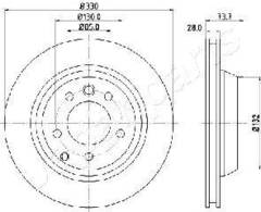 `AKCIJA` Bremžu disks DP-0918