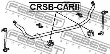 stabilizatora bukse CRSB-CARII   Voyager 96-00  