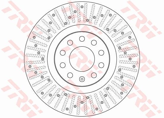 Bremžu disks DF6189S