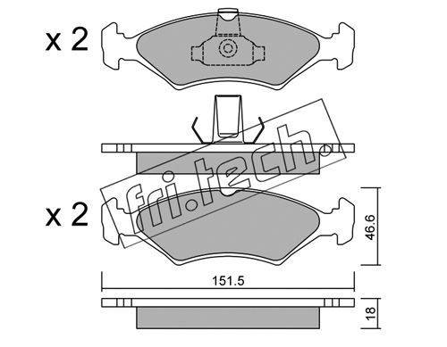 Bremžu kluči 095.0  FDB1081