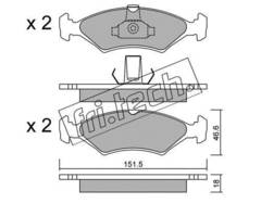 Bremžu kluči 095.0  FDB1081