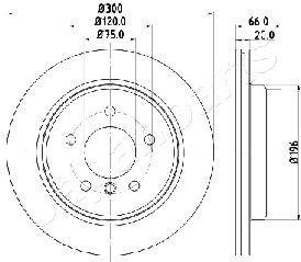 Bremžu disks DP-0114