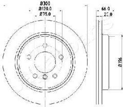 Bremžu disks DP-0114