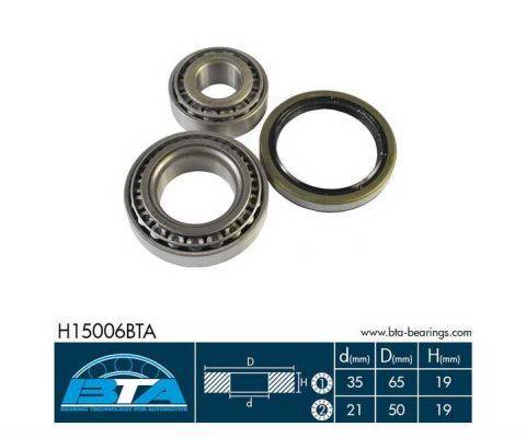 Riteņa gultņa komplekts H15006BTA