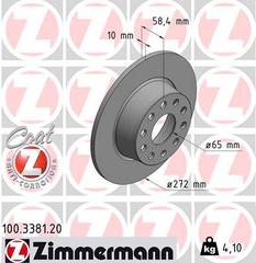 Bremžu disks 100.3381.20