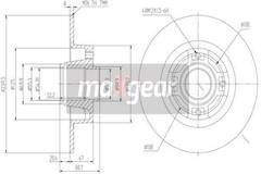 Bremžu disks 19-1907