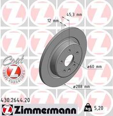 Bremžu disks 430.2644.20