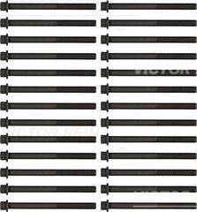 Cilindru galvas skrūvju komplekts