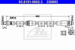 Bremžu šļauka 83.6151-0602.3