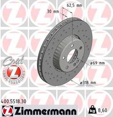 Bremžu disks 400.5518.30