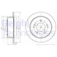 Bremžu disks BG4220