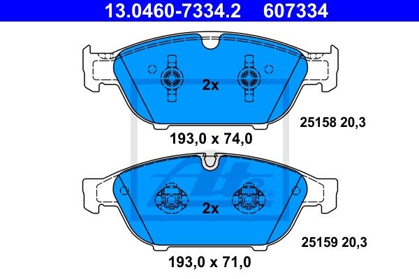 Bremžu kluči 13.0460-7334.2