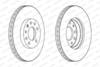 Bremžu disks DDF1191C