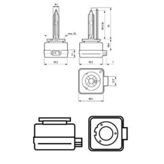 Spuldze 85415VIC1 D1S 85V 35W