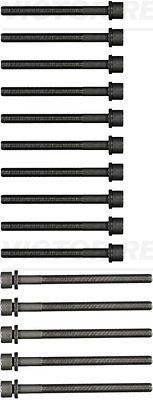 Cilindru galvas skrūvju komplekts