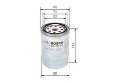 Degvielas filtrs Bosch F026402813