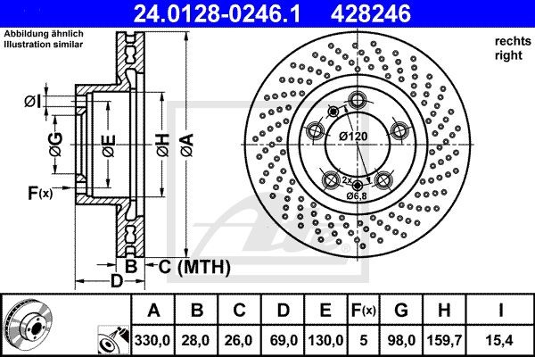 BREMŽU DISKS 24.0128-0246.1