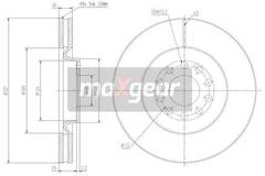 Bremžu disks 19-1803