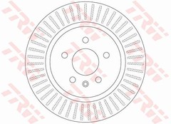 Bremžu disks DF6371