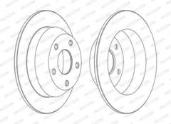 Bremžu disks DDF1553C
