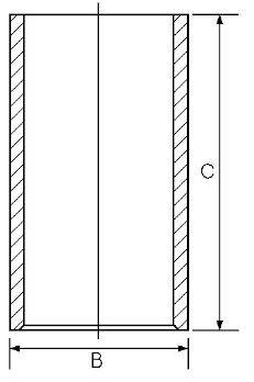 Cilindra čaula 14-014090-00