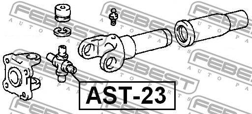 Šarnīrs AST-23