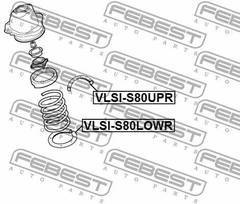 Atsperes atbalstplāksne VLSI-S80LOWR