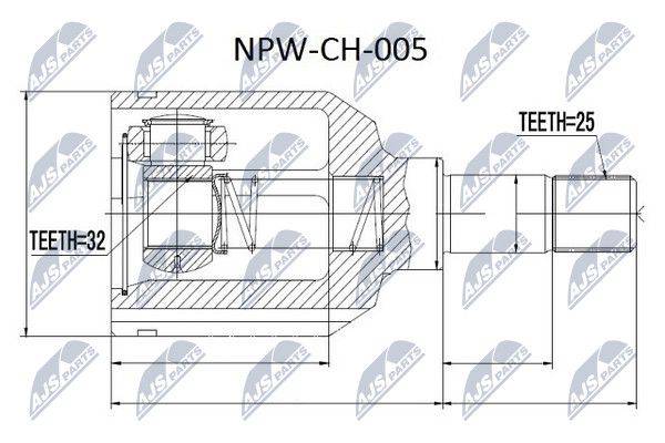 Pusass gali NPW-CH-005