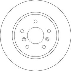 Bremžu disks DF6787