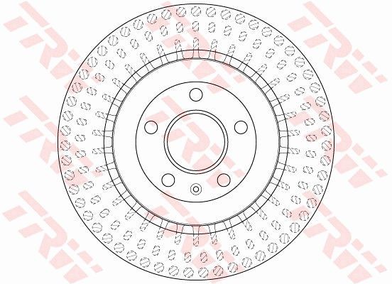 Bremžu disks DF6175S