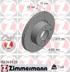 Bremžu disks 150.3497.20