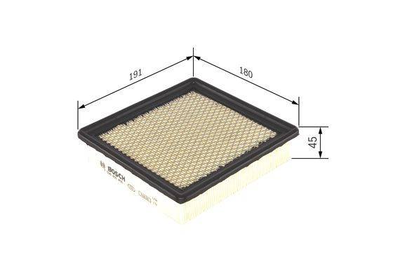 Gaisa filtrs F026400408