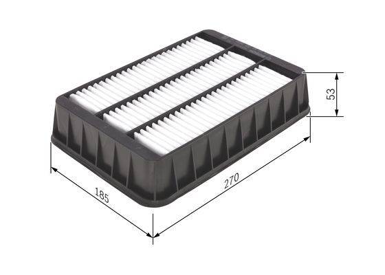Gaisa filtrs F026400200