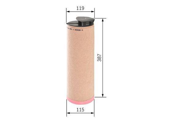 Sekundārā gaisa filtrs