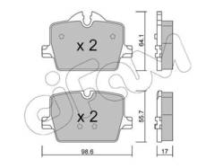 Bremžu uzliku kompl., Disku bremzes