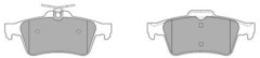Bremžu uzliku kompl., Disku bremzes
