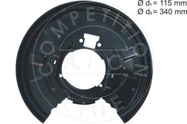 Dubļu sargs, Bremžu disks