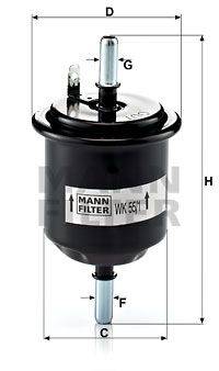 Degvielas filtrs