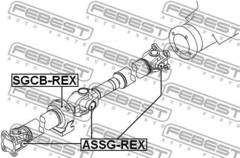 Gultnis, Kardānvārpstas vidējais gultnis