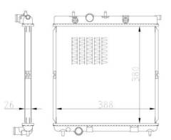 Radiators, Motora dzesēšanas sistēma
