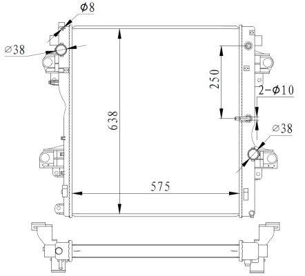 Radiators, Motora dzesēšanas sistēma